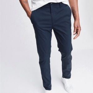 RAG & BONE chinos mid rise flyweight navy blue slim fit mens pants size 30